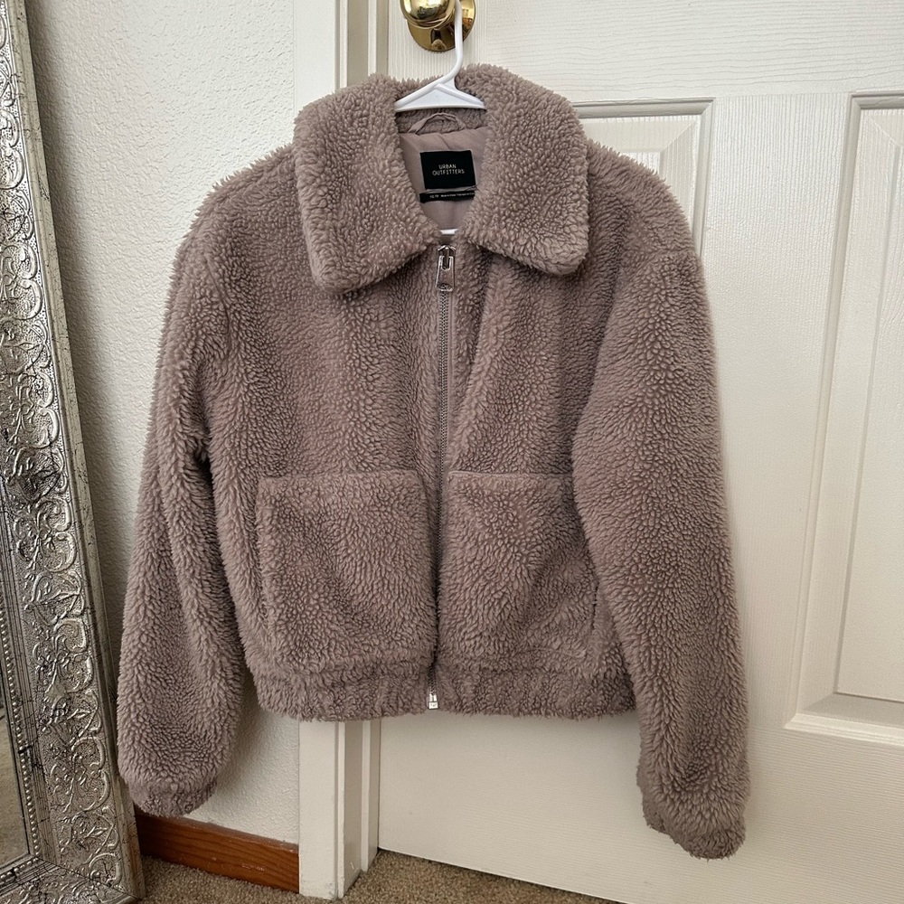 Urban Outfitters teddy coat
